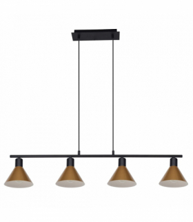 Lampa wisząca Alvaro E27 4x MAX 40W Rabalux 3160