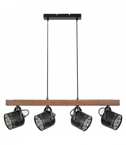 Lampa wisząca Rotem E14 4x MAX 40W Rabalux 3300