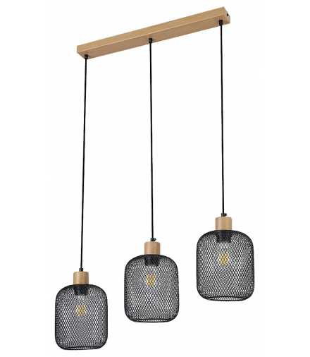 Lampa wisząca Grendel E27 3x MAX 60W Rabalux 3132