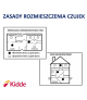 Dualny czujnik tlenku węgla i dymu z wbudowaną baterią, gwarancja 10 lat, Kidde