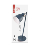 Lampa biurkowa E27 JULIAN 46 cm niebieska EMOS Z7621BL
