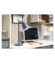 Lampa biurkowa E27 JULIAN 46 cm niebieska EMOS Z7621BL