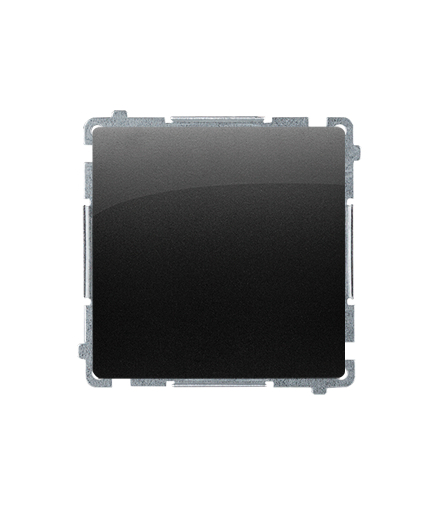 Łącznik krzyżowy bez piktogramu (moduł) 10AX 250V, zaciski śrubowe, czarny mat BMW7.01/X/49