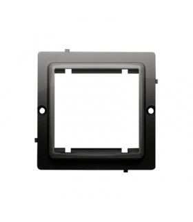 Adapter przejściówka na osprzęt standardu 45×45 mm czarny mat BMA45/49