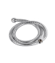 WĄŻ PRYSZNICOWY WZOMCNIONY ½”X½” chrom 1,2m HS-019
