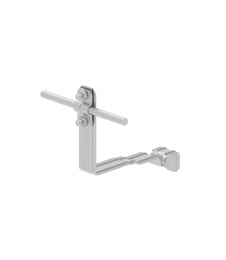 Uchwyt dachówkowy profilowany prosty Z-śr. WZÓR 31 H 10cm /OH/ TYP AN-26H/OH/-N