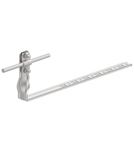 Uchwyt dachówkowy regulowany skręcony Z-śruba L 42cm,H 11,6cm /OH/ TYP AN-29K/OH/-N