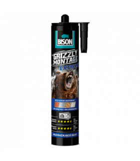 Klej montażowy Grizzly, 435 g, BISON UH6313719