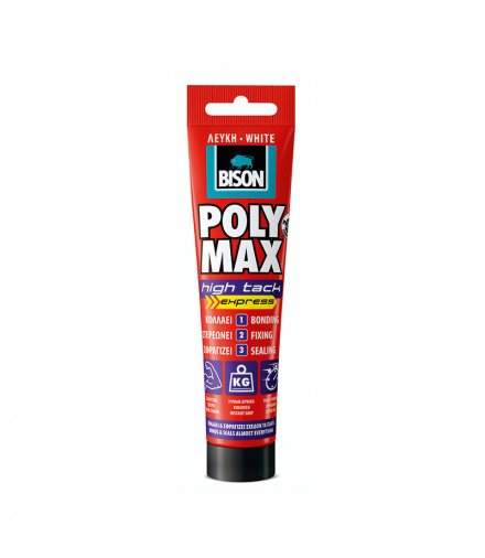 Klej montażowy Polymax High Tack Express, 165 g, BISON UH25692
