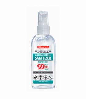 Spray antybakteryjny do dezynfekcji powierzchni Clean Hands, 100 ml CNH4910