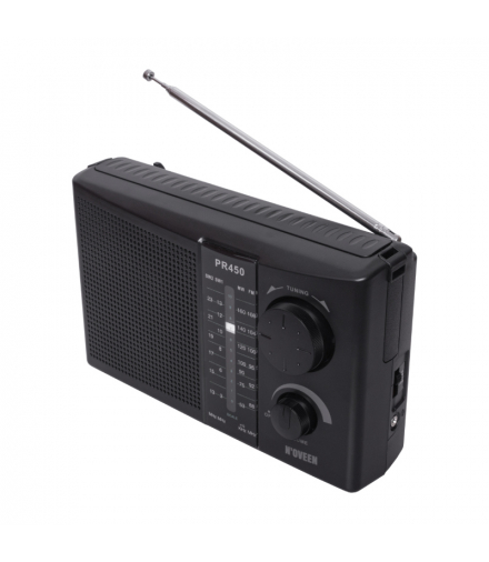 Radio Przenośne Noveen PR450 Black PR450