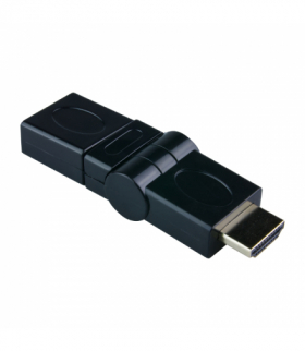 Adapter HDMI kątowy wtyk - gniazdo BMQ66