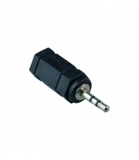 Adapter micro JACK-gniazdo mini JACK, blister BLQ65