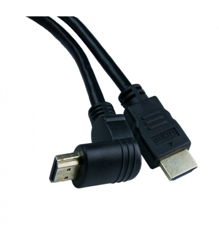 Przewód HDMI kątowy 90°, 1,5 m BMHDMI15A