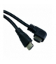 Przewód HDMI kątowy płaski, 1,5 m BMHDMI15B
