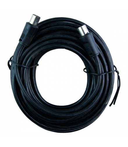 Przewód TV-VIDEO, 10 m czarny, blister BLF16B