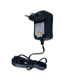 Zasilacz uniwersalny 3-12V 600mA, 7,2 W, (3V, 4,5V, 5V, 6V, 7,5V, 9V, 12V), 0.6A, regulowany, 8 końcówek DA11DBL