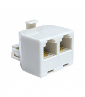 Złączka RJ45, wtyk - 2 gniazda BMTF31