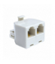 Złączka RJ45, wtyk - 2 gniazda BMTF31