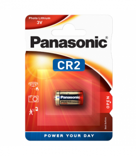 Bateria CR2, 3V, 1 szt., blister, PANASONIC PNCR2-1BP