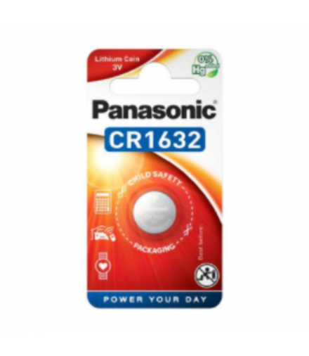 Bateria guzikowa CR1632, 1 szt., blister, PANASONIC PNCR1632-1BP
