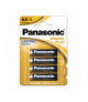 Baterie alkaliczne R06 (AA), 4 szt., blister, Alkaline Power, PANASONIC PNLR06-4BP ALKALINE POWER