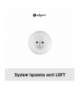 Gniazdo komputerowe 1 x RJ45 z ramką, białe, LOFT LF0004W