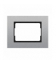 Ramka pojedyncza, stal, XP500, Vilma R01STEEL