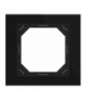 Ramka pojedyncza, szklana, czarna, QUADRUM, Vilma QR1001GB