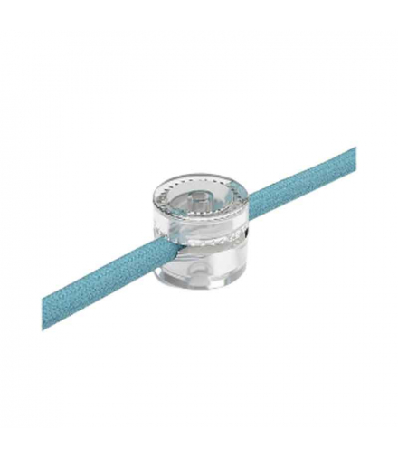 Uchwyt do kabla plastikowy, VINTAGE, transparentny VIN0920