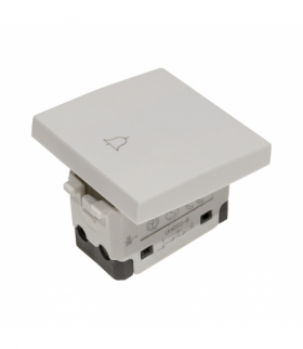 Włącznik dzwonkowy, 2-modułowy, IP55, biały, LK44 40512-B