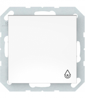 Włącznik dzwonkowy, biały, QUADRUM, Vilma QR1020W