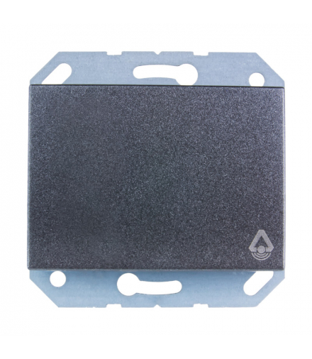 Włącznik dzwonkowy, grafitowy, XP500, Vilma P110-012-02GR