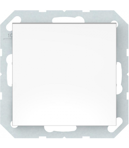 Włącznik krzyżowy, biały, QUADRUM, Vilma QR1021W