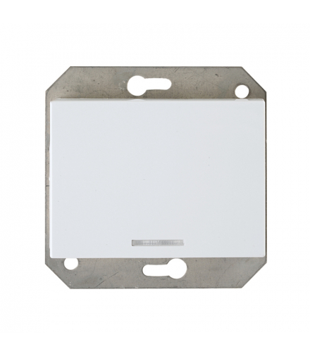 Włącznik schodowy, z podświetleniem, biały, XP500, Vilma P610-010-12B