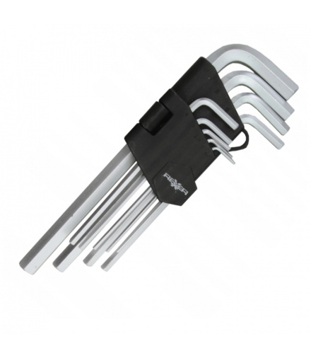 Klucze sześciokątne, 1.5-10 mm, 9 szt., Rexxer XRA-05-391
