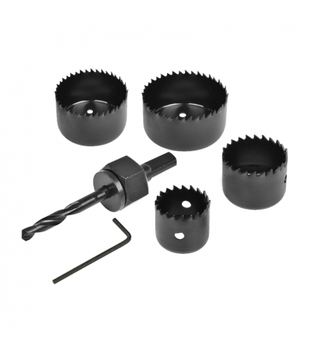 Otwornice, 32-54 mm, 4 szt., Rexxer XRG-05-200