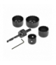 Otwornice, 32-54 mm, 4 szt., Rexxer XRG-05-200