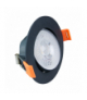Lampa podtynkowa LED, 4,8 W, 346 lm, 4000 K, czarna, 3 szt. DLC348B