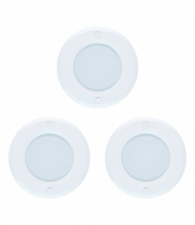 Lampki LED podszafkowe z czujnikiem ruchowym, okrągłe PL986