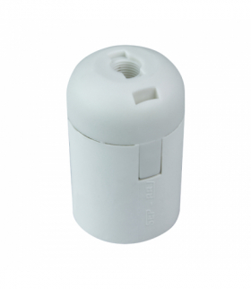 Oprawka E27, biała BME2703W