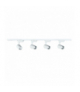 Oświetlenie szynowe - zestaw 4 x 5 W, biały, X-LINE STR-4X5W-W