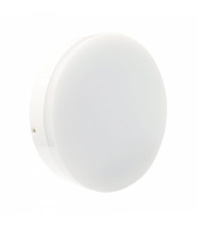 Plafon natynkowy z czujnikiem ruchu i zmierzchowym, IP44, 18 W, 1200 lm, 4000 K, okrągły, biały CL3-C-B-18W