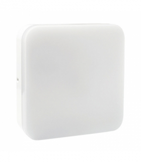 Plafon natynkowy, IP44, 18 W, 1200 lm, 4000 K, kwadratowy, biały CL3-S-18W