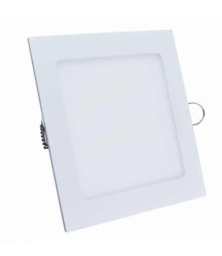 Plafon podtynkowy, IP20, 12 W, 720 lm, 3000 K, kwadratowy, biały PL3-S-12W