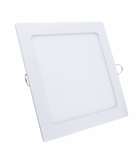 Plafon podtynkowy, IP20, 18 W, 1080 lm, 3000 K, kwadratowy, biały PL3-S-18W