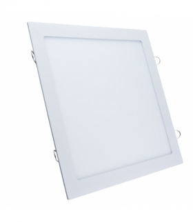 Plafon podtynkowy, IP20, 24 W, 1500 lm, 3000 K, kwadratowy, biały PL3-S-24W