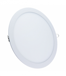 Plafon podtynkowy, IP20, 24 W, 1500 lm, 3000 K, okrągły, biały PL3-C-24W