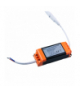 Plafon podtynkowy, IP20, 24 W, 1500 lm, 3000 K, okrągły, biały PL3-C-24W