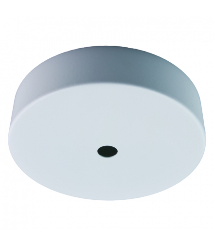 Podsufitka metalowa pojedyncza okrągła, biała LH0701